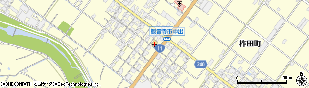 ワークマンプラス観音寺店周辺の地図