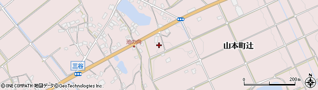 香川県三豊市山本町辻2417周辺の地図