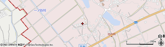 香川県三豊市山本町辻2748周辺の地図
