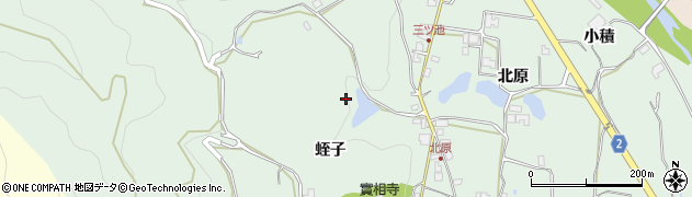 徳島県阿波市市場町上喜来（蛭子）周辺の地図