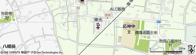 徳島県徳島市応神町吉成西吉成43周辺の地図