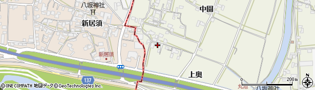 徳島県徳島市応神町西貞方上奥65周辺の地図