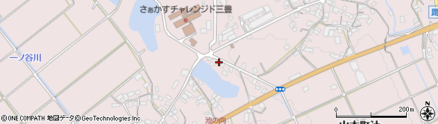 香川県三豊市山本町辻2486周辺の地図