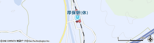 美祢構内タクシー株式会社　厚保営業所周辺の地図