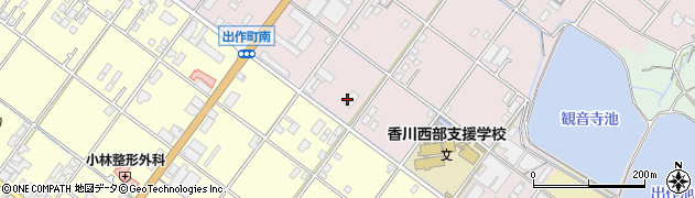 矢田産業株式会社　観音寺管材店周辺の地図