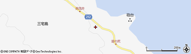 東京都三宅島三宅村神着1432周辺の地図