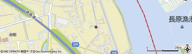 徳島県徳島市川内町米津78周辺の地図