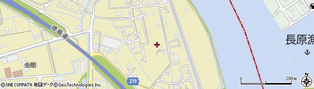 徳島県徳島市川内町米津76周辺の地図