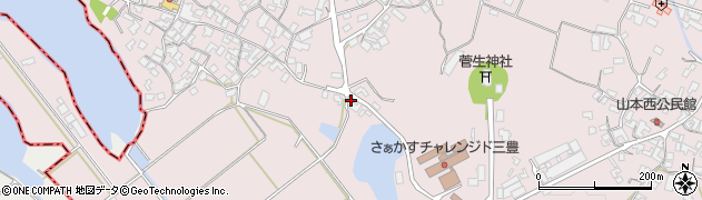 香川県三豊市山本町辻2855周辺の地図