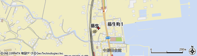 藤生幼稚園周辺の地図