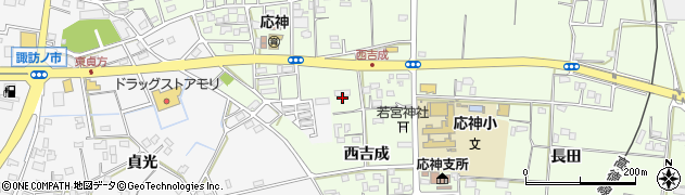 徳島県徳島市応神町吉成西吉成73周辺の地図