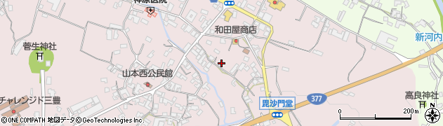 香川県三豊市山本町辻1852周辺の地図