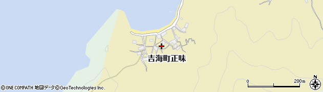 愛媛県今治市吉海町正味周辺の地図