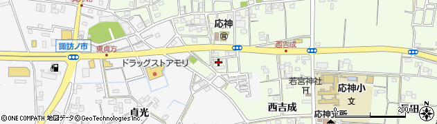 徳島県徳島市応神町吉成西吉成130周辺の地図