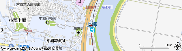 上郷駅周辺の地図