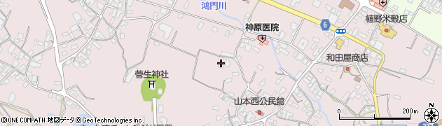 香川県三豊市山本町辻439周辺の地図