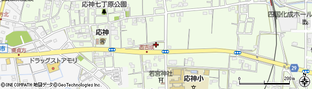 徳島県徳島市応神町吉成西吉成113周辺の地図