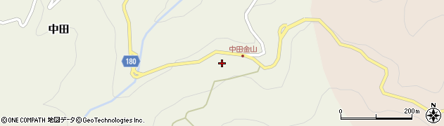 和歌山県海草郡紀美野町中田630周辺の地図