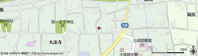 徳島県阿波市土成町土成前田39周辺の地図