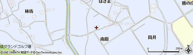 徳島県阿波市土成町高尾（南原）周辺の地図