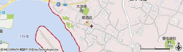 香川県三豊市山本町辻1078周辺の地図