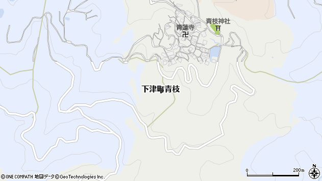 〒649-0147 和歌山県海南市下津町青枝の地図