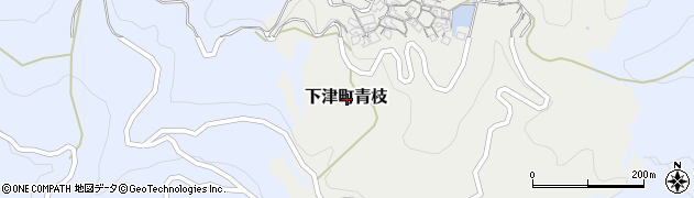 和歌山県海南市下津町青枝周辺の地図