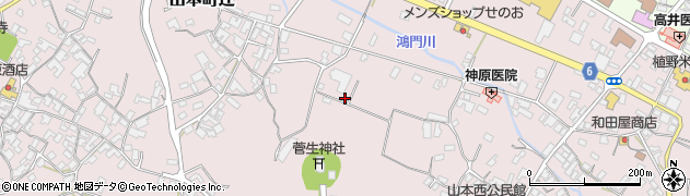 香川県三豊市山本町辻462周辺の地図