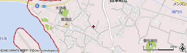 香川県三豊市山本町辻1109周辺の地図