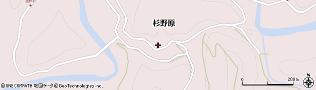 和歌山県有田郡有田川町杉野原960周辺の地図