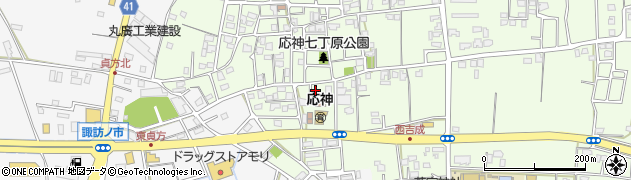 徳島県徳島市応神町吉成西吉成123周辺の地図