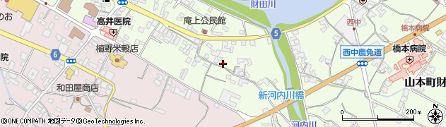 香川県三豊市山本町財田西462周辺の地図
