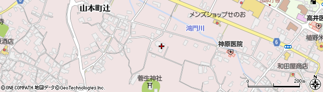香川県三豊市山本町辻460周辺の地図