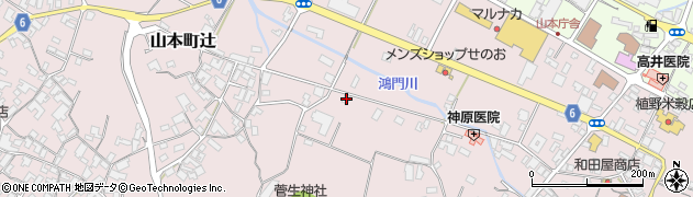 香川県三豊市山本町辻468周辺の地図