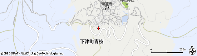 和歌山県海南市下津町青枝450周辺の地図