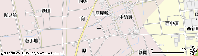 徳島県板野町（板野郡）中久保（向）周辺の地図