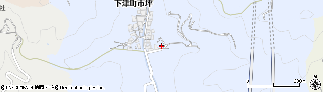 和歌山県海南市下津町市坪1427周辺の地図