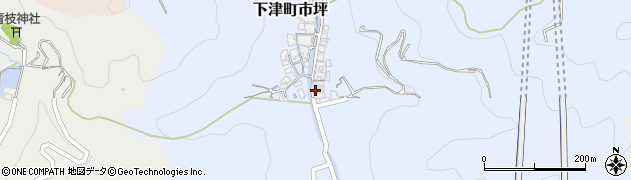 和歌山県海南市下津町市坪1421周辺の地図