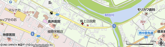 香川県三豊市山本町財田西421周辺の地図