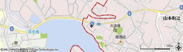 香川県三豊市山本町辻1015周辺の地図