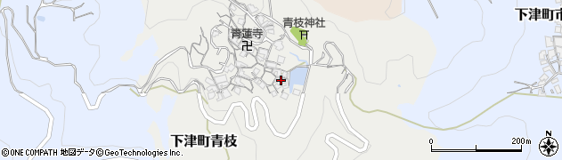 和歌山県海南市下津町青枝491周辺の地図