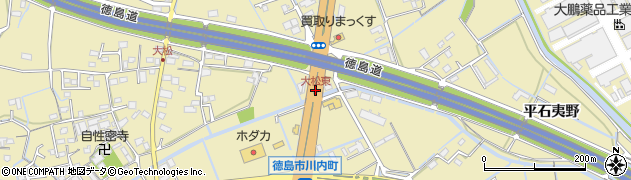 大松東周辺の地図