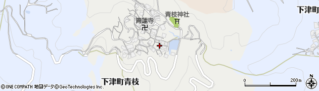 和歌山県海南市下津町青枝492周辺の地図
