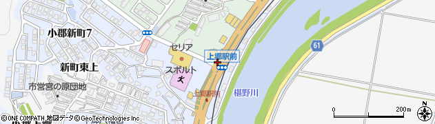 上郷駅前周辺の地図