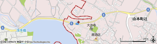 香川県三豊市山本町辻1002周辺の地図