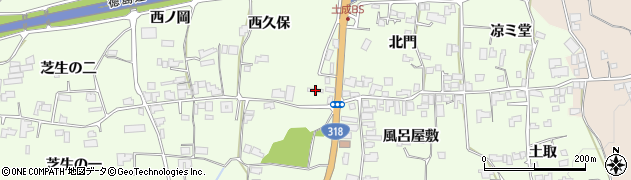 徳島県阿波市土成町吉田中ノ内5周辺の地図