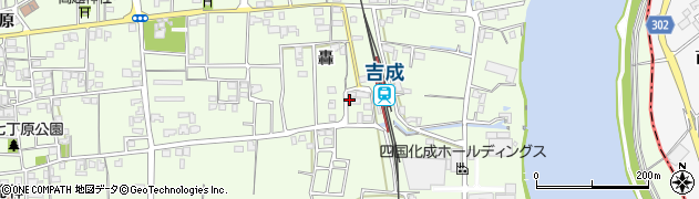 徳島県徳島市応神町吉成轟67周辺の地図