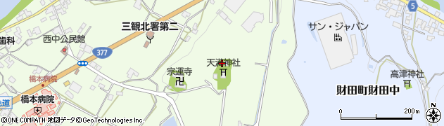香川県三豊市山本町財田西1449周辺の地図