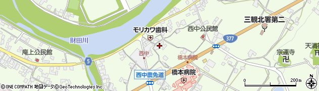 香川県三豊市山本町財田西692周辺の地図
