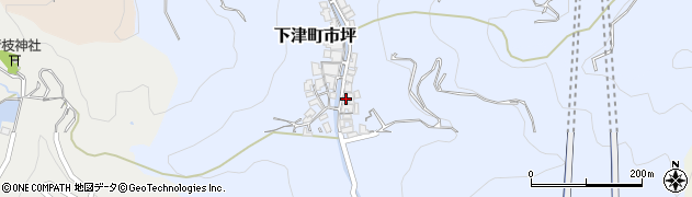 和歌山県海南市下津町市坪1498周辺の地図